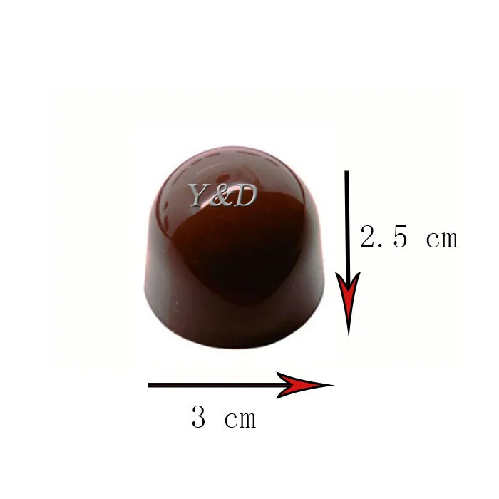 2124b полукруглый большой размер колокольчик Поликарбонат прозрачный материал