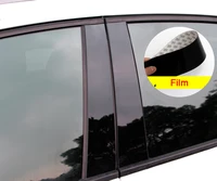 6pcs for mitsubishi asx lancer outlander 2014 2018 car window trim b column decorative flim pc mirror