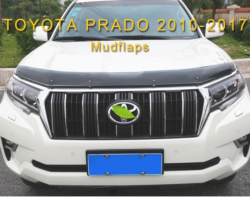 Карманго для Toyota Land Cruiser Prado 150 автомобильный Стайлинг передний капот брызговик накладка подушка рамы внешние аксессуары