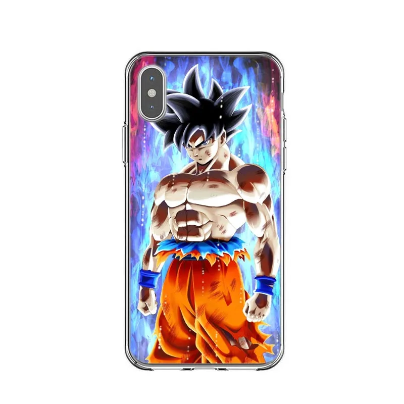 Чехлы для телефонов Dragon Ball Жесткий Чехол iPhone X XS Max XR Super чехол Гоку 5S SE 6 6S Plus 7 8