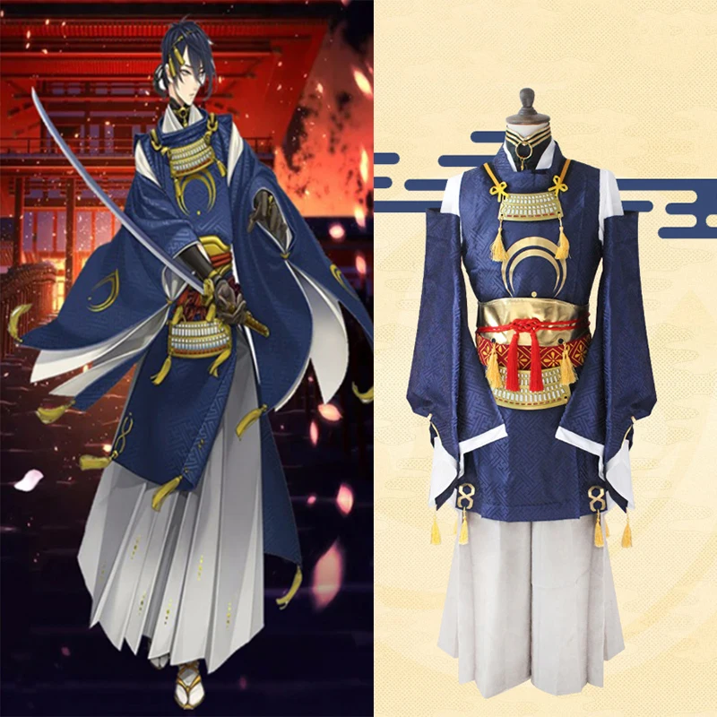 Игра Touken Ranbu онлайн косплей костюмы миказуки мунечика кимоно полный комплект