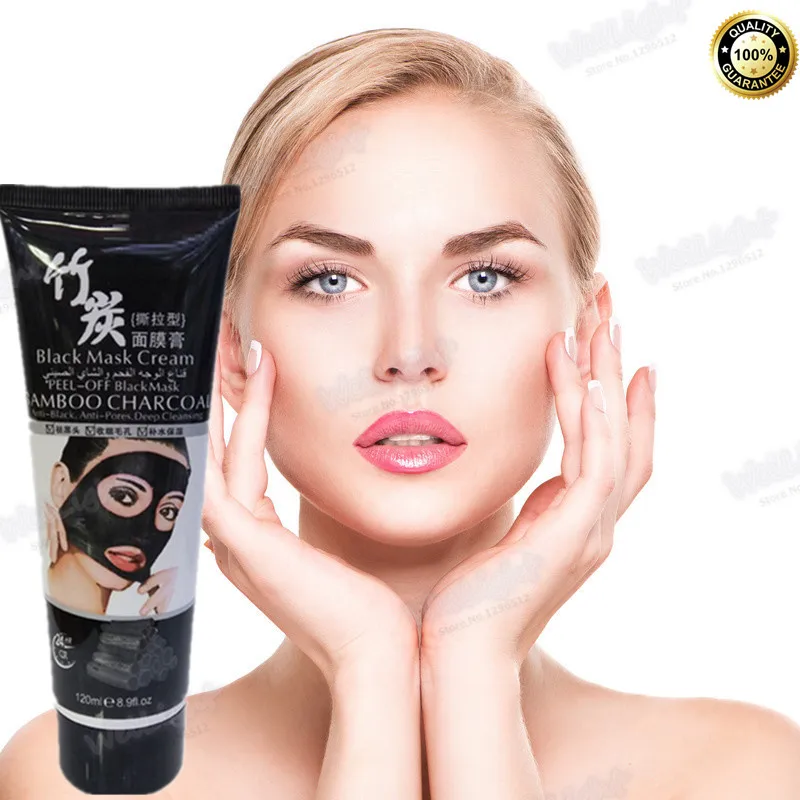 Оптовая продажа 1 бутылка акне черная маска для угрей очиститель пилинг лечение