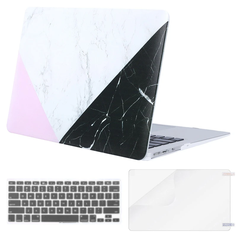 Чехол для ноутбука MOSISO для Apple MacBook Air Pro retina 11 12 13 15 жесткий чехол для ноутбука macbook Air 13+ чехол для клавиатуры