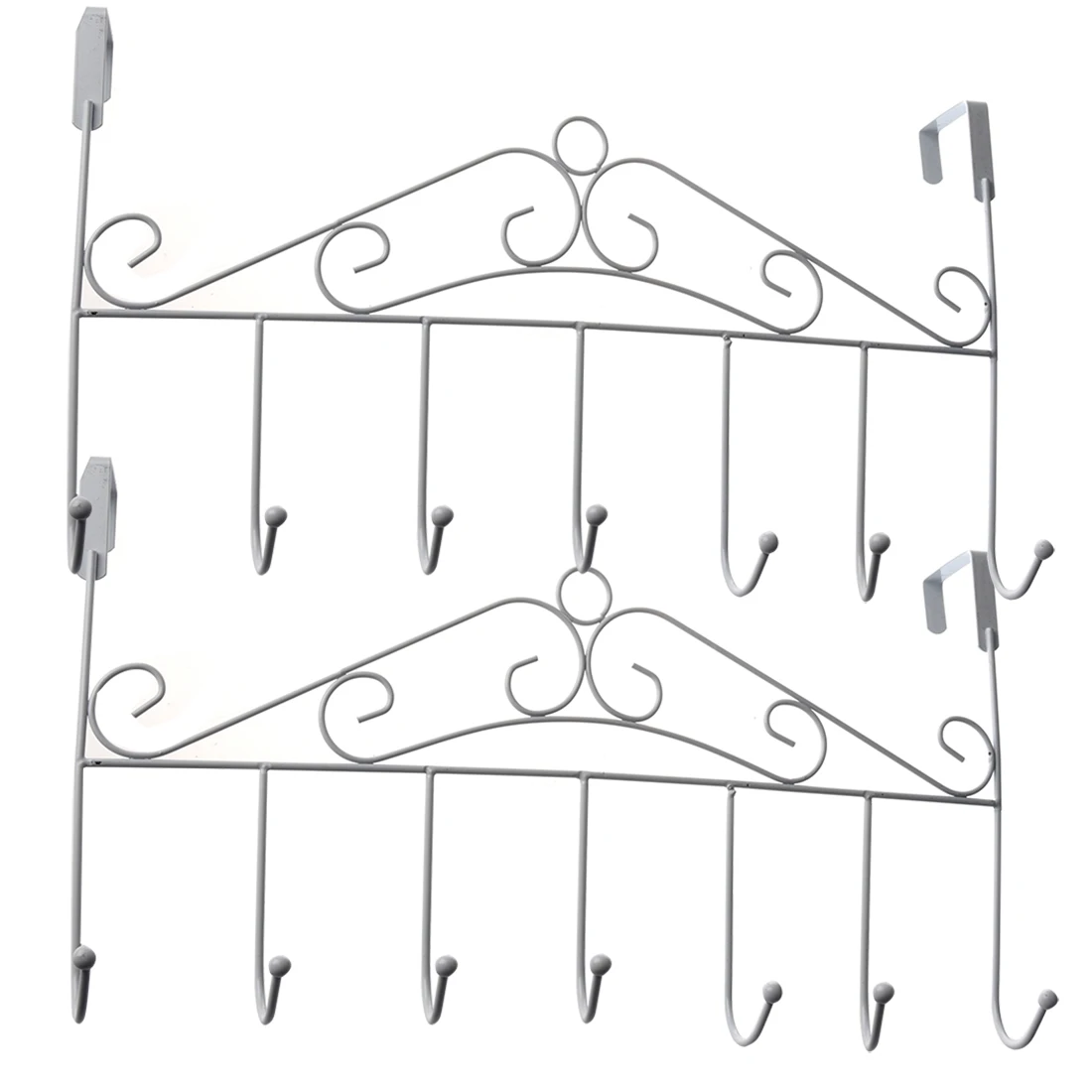 5 вешалка белое полотенце шляпа пальто одежда настенный крючок над дверью ванная