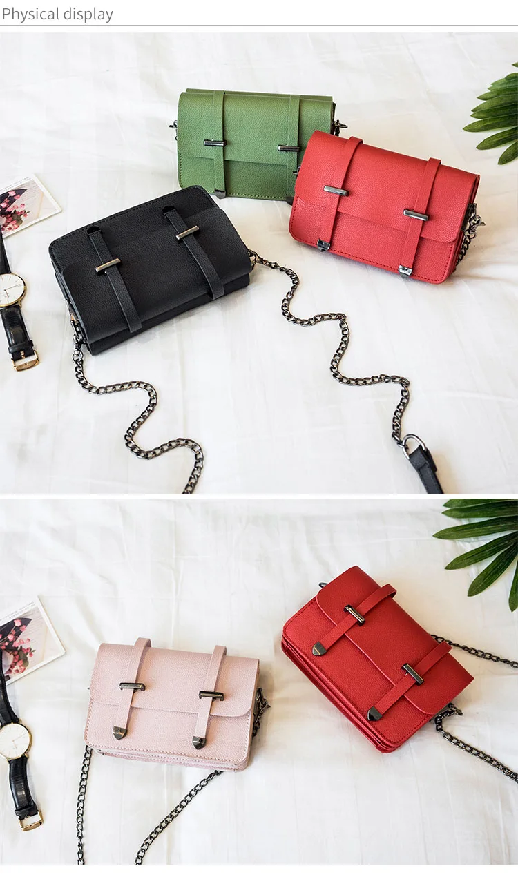 Женская Повседневная сумка из искусственной кожи Bolsa Feminina универсальная стильная сумка-мессенджер для покупок Женская однотонная классическая сумка через плечо