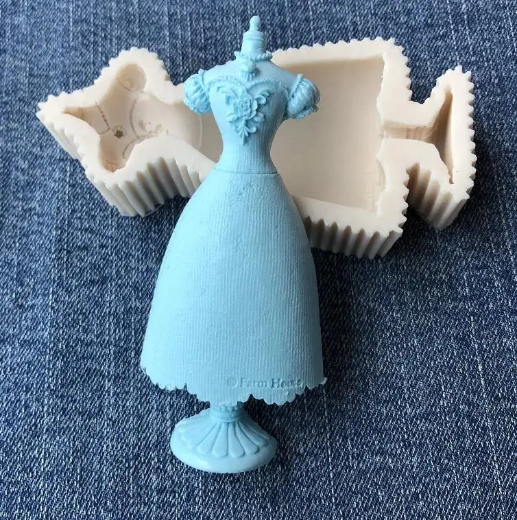 Инструменты для торта манекен женская одежда искусственная силиконовая форма
