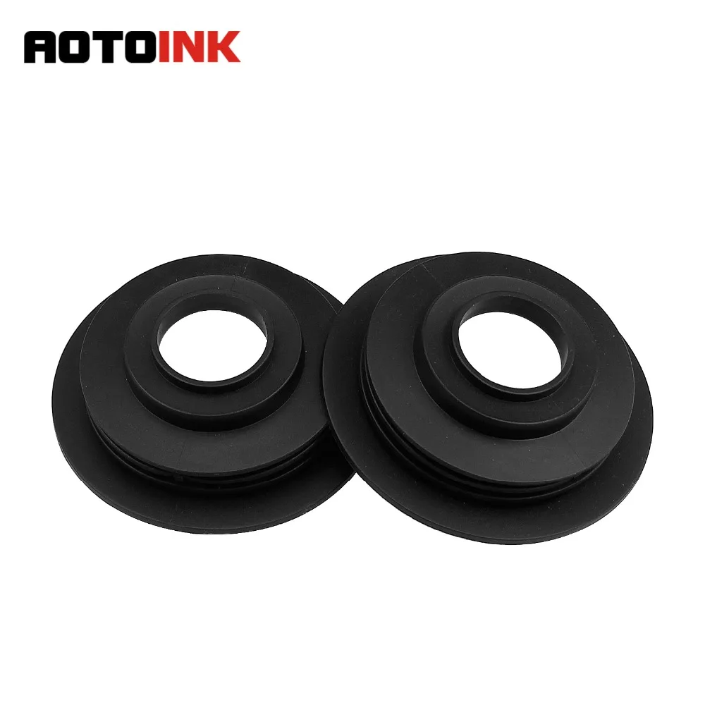 

AOTOINK 2Pcs HID LED Headlight Car Dust Cover Rubber Waterproof Dustproof Sealing Headlamp Cover Cap All Car Universally AJ