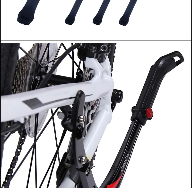 EasyDo 2"-29" MTB велосипедная подножка, парковочные стойки для горного велосипеда, Подножка для шоссейного велосипеда, боковая подставка, регулируемая 34-41 см