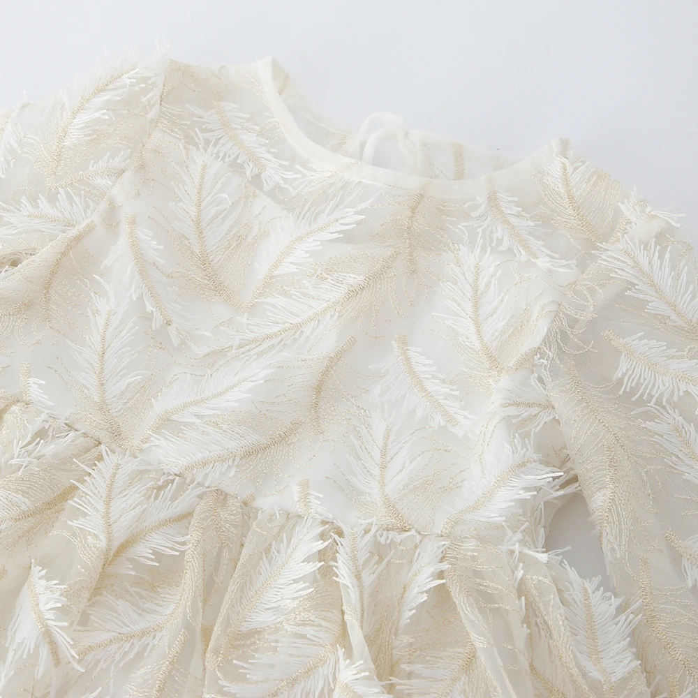 MyLittleOne 2019 Summer Girls Birthday Dresses New Rococo Feather Luxury Lace Dress for | Детская одежда и обувь