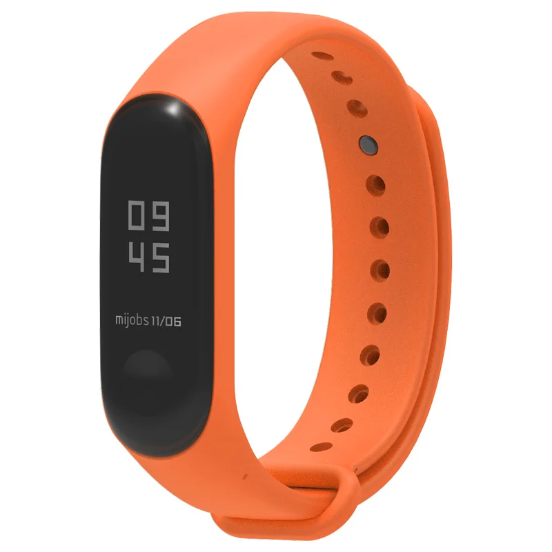 Аксессуары для Mi Band 3 4 силиконовый ремешок на запястье умных часов Xiaomi