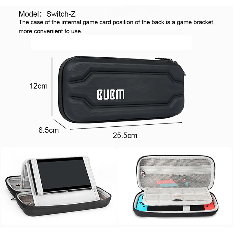BUBM для nintendo Switch защитный чехол для переноски Чехол для консоли переключателя и аксессуары с игровыми держатели для картриджей