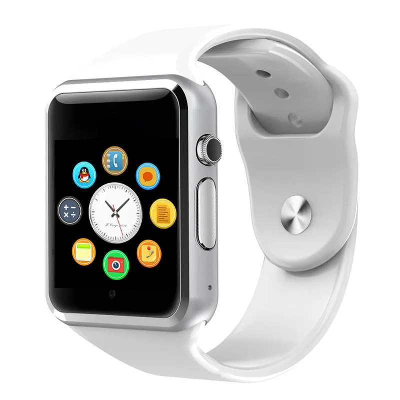 Новинка 2019 Bluetooth A1 Смарт часы спортивные наручные Поддержка 2G SIM TF камера Smartwatch