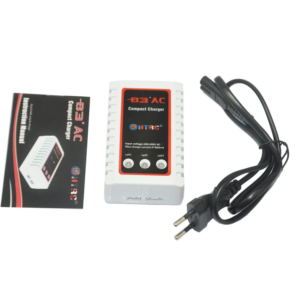2S-3S Lipo Battery Charger AC 20W HTRC B3 Compact Balance | Игрушки и хобби