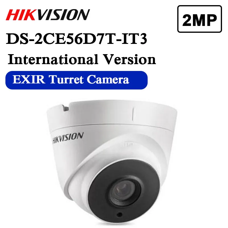 Hikvision английская версия HD1080P WDR EXIR башни камеры DS-2CE56D7T-IT3