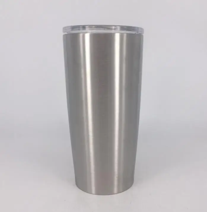 Quevi25pcs 24 oz 20 oz 16 oz вакуумная круглая кружка для кофе из нержавеющей стали с двойными стенками вакуумные изолированные пивные чашки Посуда для напитков вакуумные кружки