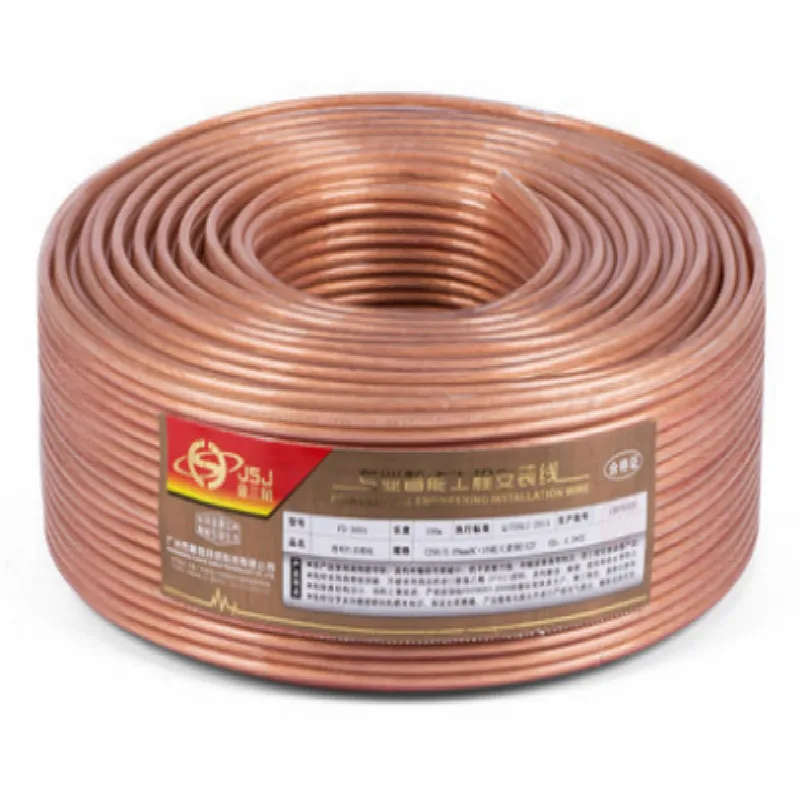 

copper wire copper cable 100-400core for 3-1500W Sound equipment horn power amplifier speaker 10M/lot free shipping