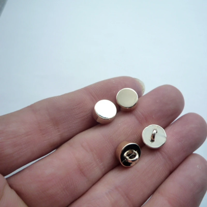 Бесплатная доставка 30 шт./лот плоский цилиндрический розовое золото мелкий