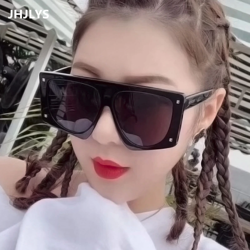 Солнцезащитные очки JHJLYS большие квадратные в оправе женские солнцезащитные с