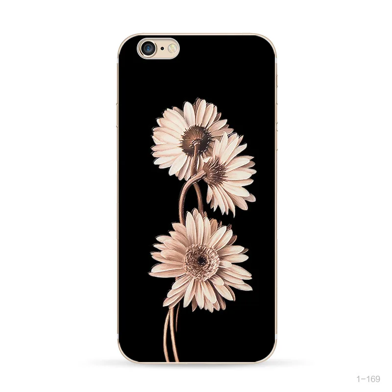 Floral Flower Fudna For Iphone X Case Luxury Funny Lip Phone 6 S Cover XS 8 7 Plus 6S 5 5S SE Cases |