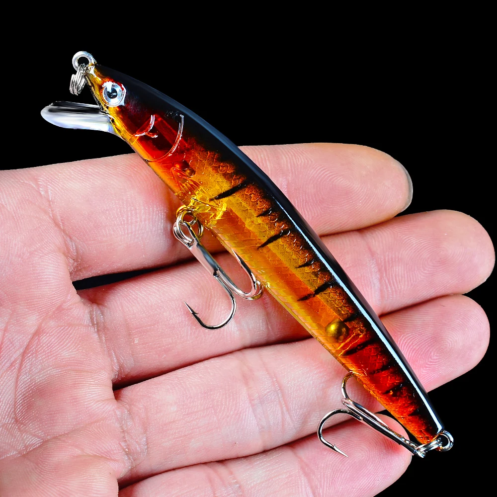 Топ 1 шт. 8 цветов гольян FLYBASS искусственная жесткая 10 см-3 94 &quot/0.26oz-7 5 3D Глаза