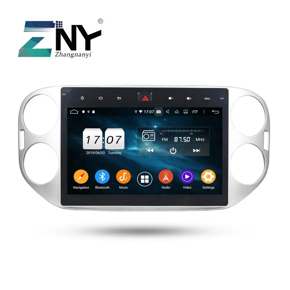 10 1 &quotips Android 9 0 автомобильный стерео gps для VW Tiguan 2012 2013 2014 2015 2016 радио +