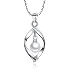 Ожерелье с посеребренным покрытием, ожерелья и подвески с искусственным жемчугом без цепочки, ожерелья и кулоны для женщин, ювелирные изделия, ожерелья VNS8019