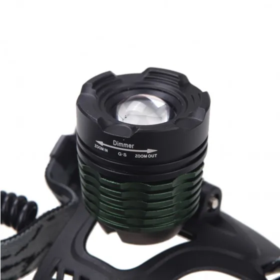 2000LM CREE XML LED Headlamp Zoom Recharge Head Torch Headlight 18650 Flashlight | Освещение