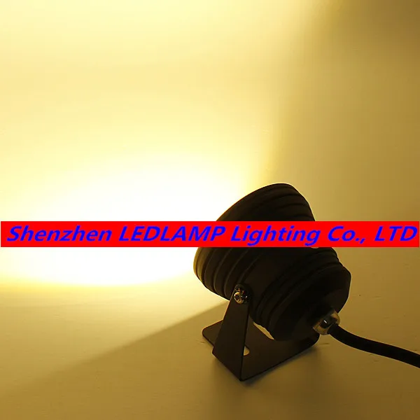 Фабричная акция!!! 10W LED Подводный светильник водонепроницаемый фонтан бассейн озеро ландшафтная лампа декорация тёплый/холодный белый вкл.