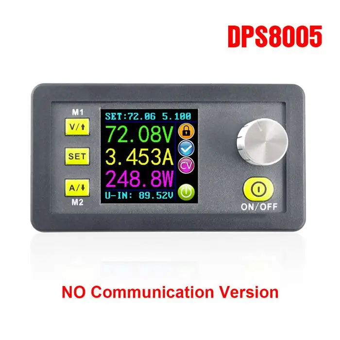 A DPS8005 DPS8005 80V 5A постоянное напряжение постоянного тока Программируемый Блок питания модуль понижающего преобразователя ЖК-дисплей вольтметр 30% off - Цвет: A DPS8005