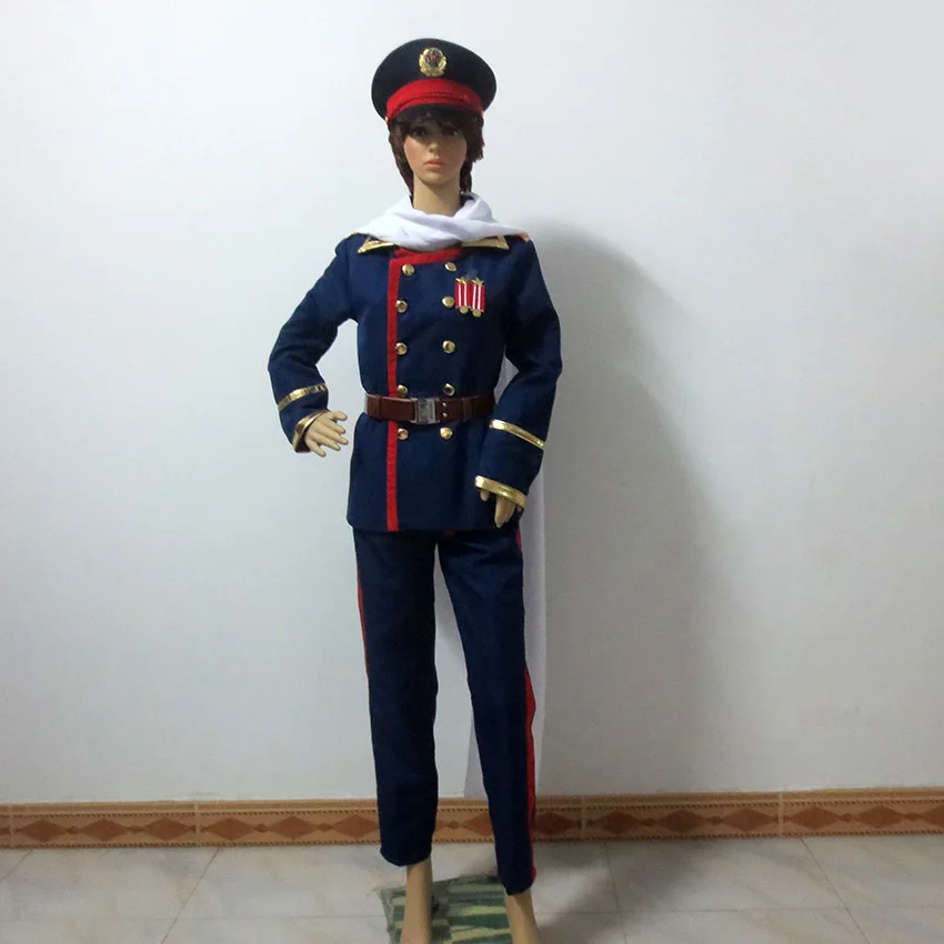 Аниме Axis Powers Hetalia APH Советский Союз Россия Иван Брагинский Косплей Костюм