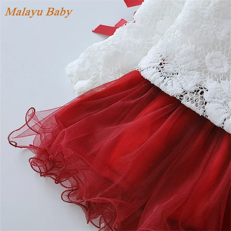 Malayu/платье для малышей Комплект с платьем девочек Сезон весна-осень Новинка