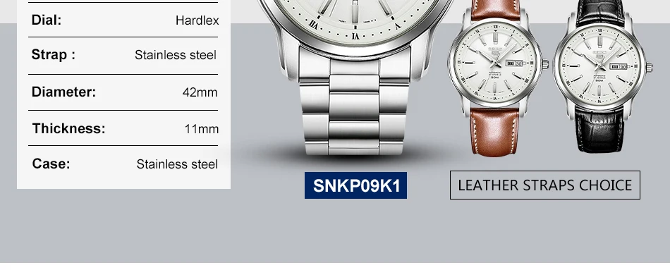 Оригинальные мужские часы SEIKO 5 с автоматическим перемещением, механические наручные часы 5 бар, водонепроницаемые светящиеся, глобальная гарантия SNKM87J1