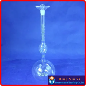 250 мл Le pycnometer,Le Chatelier Flask, твердый пикометр 0-24 мл