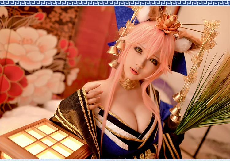 Тамамо Fate/Grand Order Косплей тамамо no Mae Костюм для сцены 3 mae кимоно карнавальный