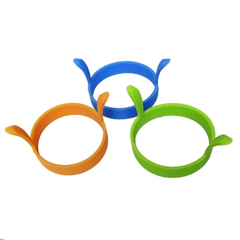 Силиконовая омлетная форма модель кольца для яиц жарки инструменты готовки