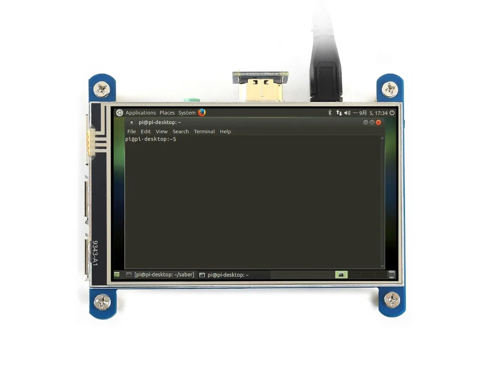 4-дюймовый резистивный сенсорный экран Waveshare IPS LCD (тип H) 480x800 HDMI интерфейс