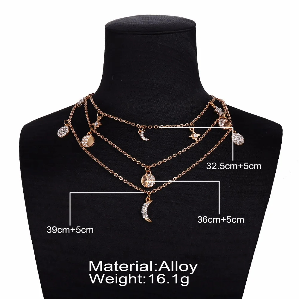 Новый дизайн с рисунками Луны звезд падающих Шарм Зеленый бисер Стразы Bling фианит