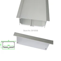 10 x 2m setslot t style anodized led alu profile 2m and al6063 t6 led aluminium profil 2m for ceiling or recessed wall lights