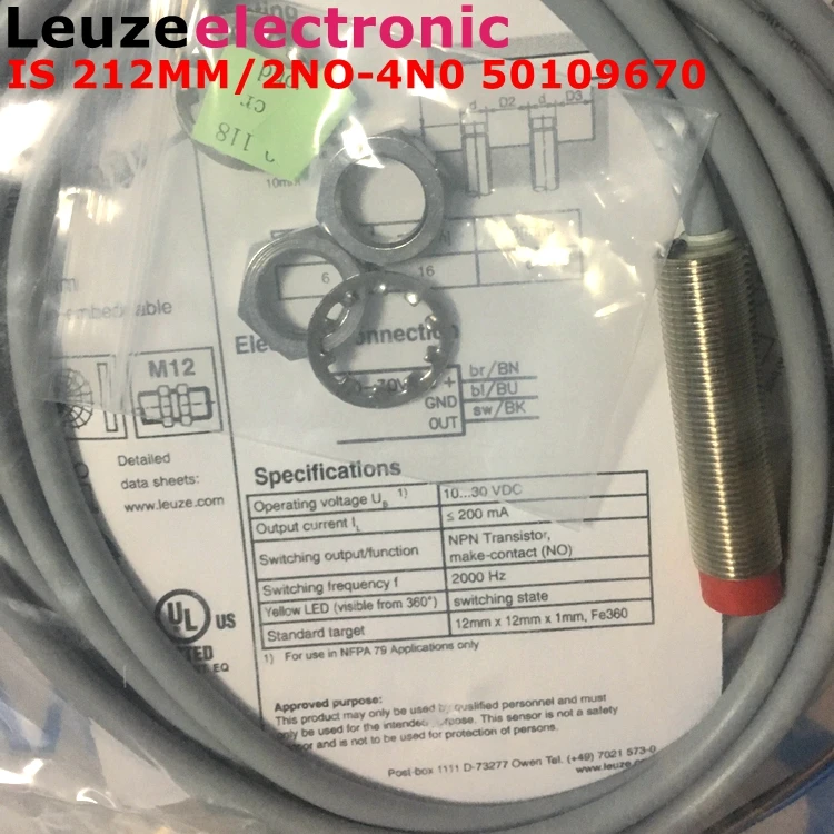 

Leuze electronic IS 212MM/2NO-4N0 50109670 Brand new original