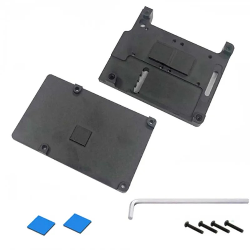 Raspberry Pi 4B Броня Алюминий сплав чехол защитная пластиковая задняя крышка