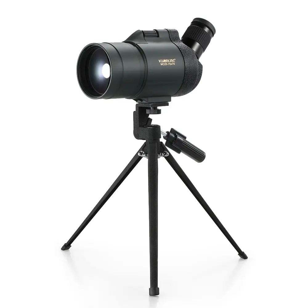 Телескоп Visionking водостойкий охотничий бинокль Bak4 Prism Монокуляр со штативом чехол