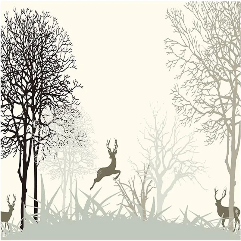 Фотообои beibehang высокое качество настенная живопись Минималистичная гостиная фон