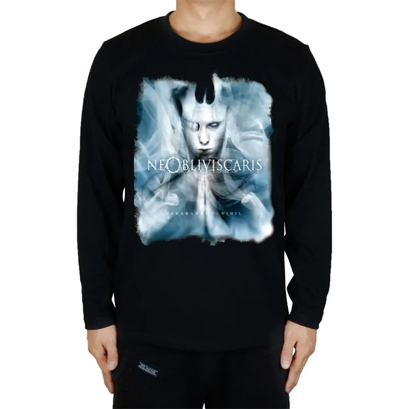 4 вида конструкций иллюстрации Ne Obliviscaris в роковом стиле Полный Длинные рукава