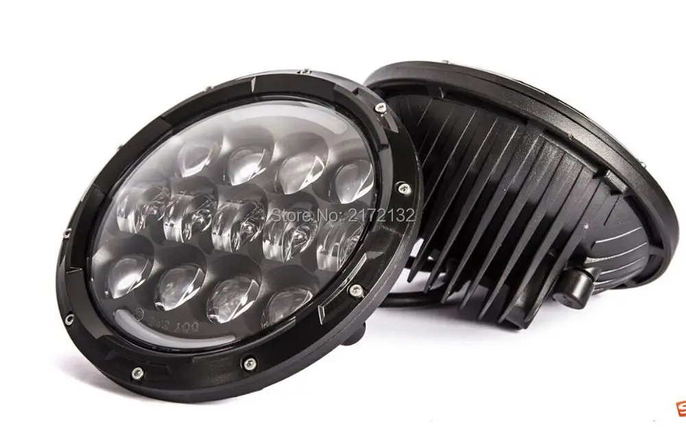 1 комплект светодиодный головной фонарь для wrangler jeep JK 105 Вт 7 дюймов|led headlight h4|headlight