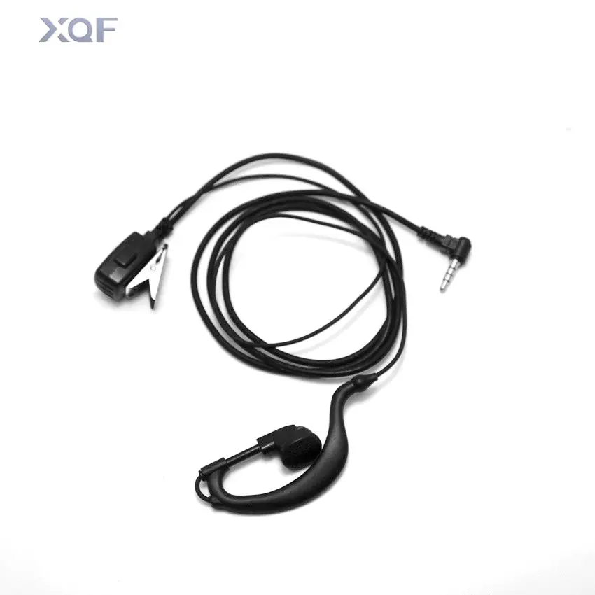 1 Pin 3 5 мм PTT Микрофон Гарнитура Железный зажим для YAESU радио VX 2R/3R/5R/160 футов TSP|Рации|