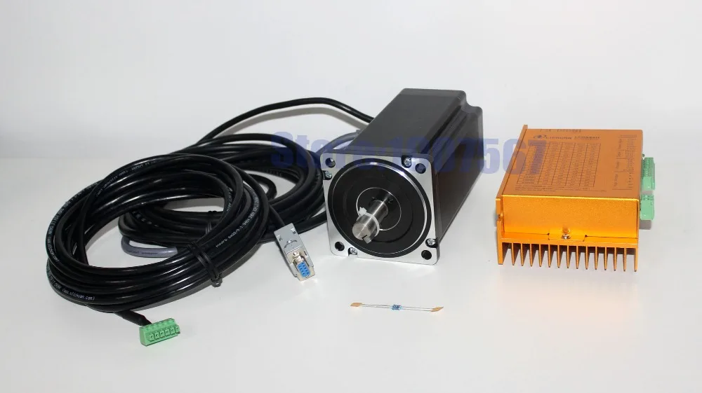 Lichuan Nema34 12N. m серводвигатель с замкнутым контуром LC86H2160 L-156mm LCDA86H Замена 2HSS86H Гибридный ступенчатый серводвигатель CNC контроллер