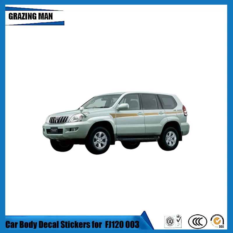 Car Accessories Body Decal Stickers for Prado FJ120 Auto Deal Film For 2003-2009 | Автомобили и мотоциклы