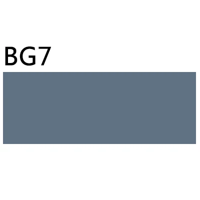 BG7 TOUCHFive одиночные черные художественные маркеры с двойной головкой спиртовые эскизные Маркеры Ручка для художника Рисование манга дизайн товары для рукоделия - Цвет: BG7