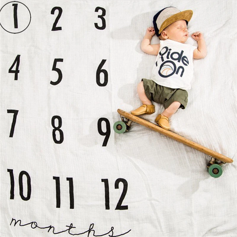 Новорожденный коврик для фотосъемки с 4 шаблонами доступный младенец