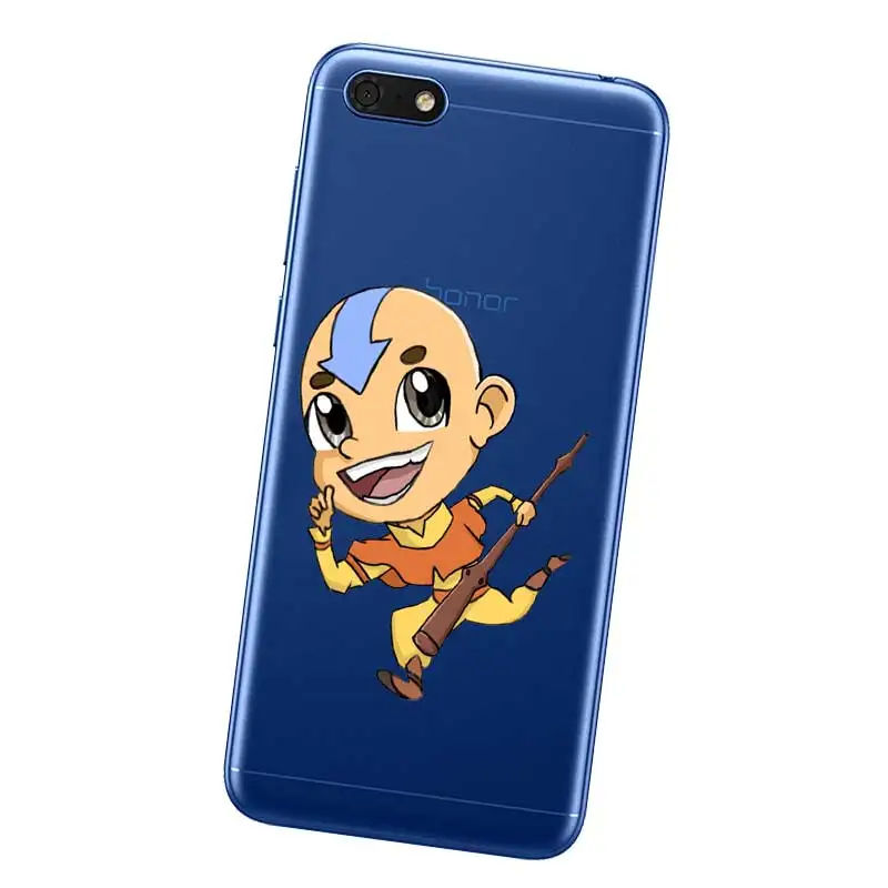 N256 Аватар Аанг Мягкие TPU силиконовый чехол для huawei Honor 8C 8X9 10 20i V10 V20 Note10 Макс Lite Magic2 |